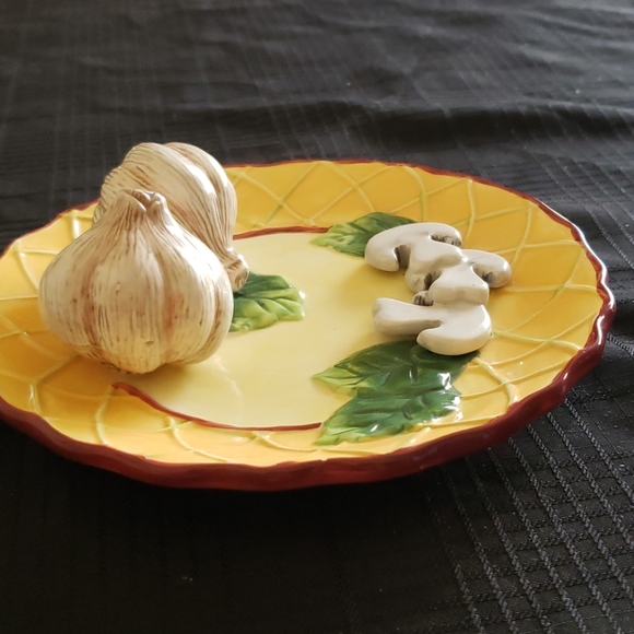 Belle Casa by Ganz Decorative Plate 3D. - Picture 5 of 7